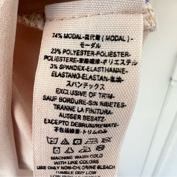 🛑SOLD FREE PEOPLE Kimono Sleeve Goddess Mini Dress in Cream Size 0 - Picture 8 of 8